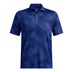 Under Armour Playoff 3.0 Printed pánské polo, modro/černé