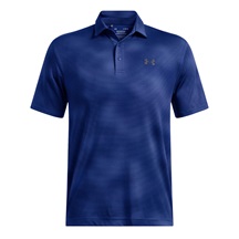 Under Armour Playoff 3.0 Printed pánské polo, modro/černé