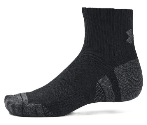 Under Armour Performance Tech unisex ponožky, černá, 3 páry