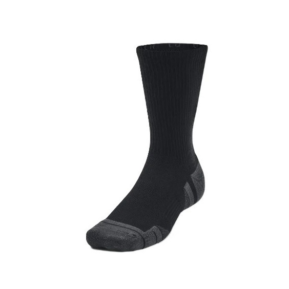 Under Armour Performance Tech Crew unisex ponožky, černé