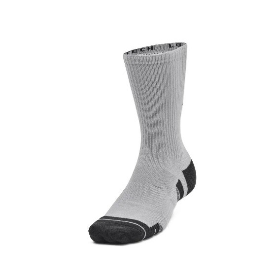 Under Armour Performance Tech Crew unisex ponožky, 3páry, černé/bílé/šedé