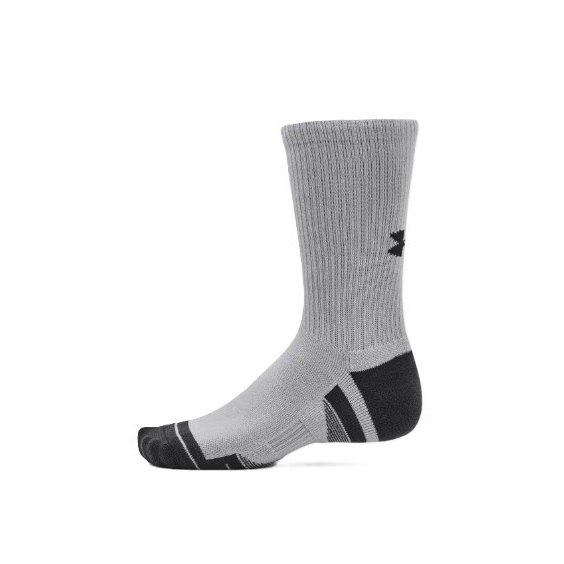 Under Armour Performance Tech Crew unisex ponožky, 3páry, černé/bílé/šedé