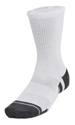 Under Armour Performance Tech Crew unisex ponožky, 3páry, bílé