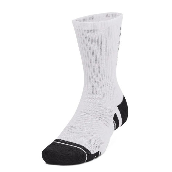 Under Armour Perf Tech Crew unisex ponožky, 3páry, bílé
