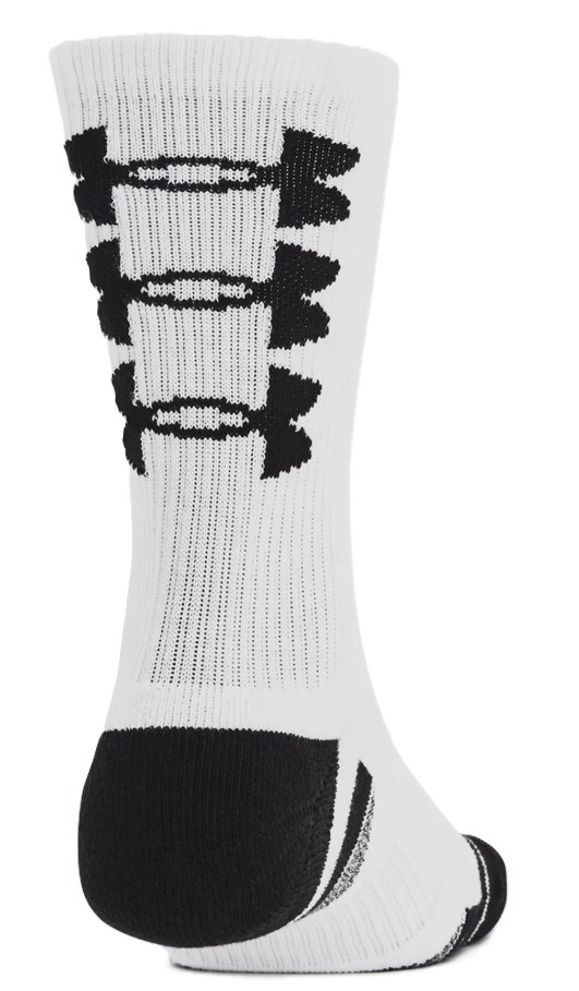 Under Armour Perf Tech Crew unisex ponožky, 3páry, bílé