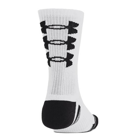 Under Armour Perf Tech Crew unisex ponožky, 3páry, bílé