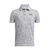 Under Armour Playoff Printed dětské polo, bílo/černé