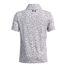 Under Armour Playoff Printed dětské polo, bílo/černé
