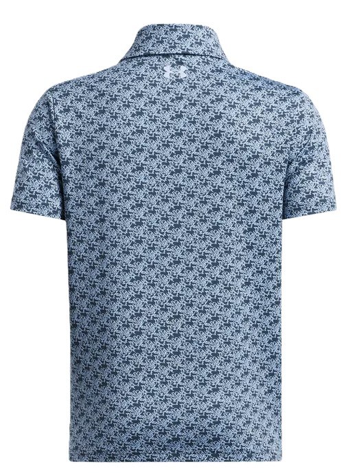 Under Armour Playoff Printed dětské polo, modré