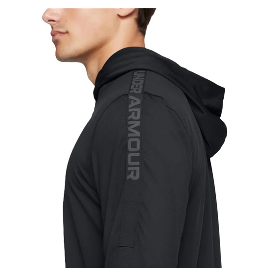 Under Armour Playoff Hoodie pánská mikina, černá