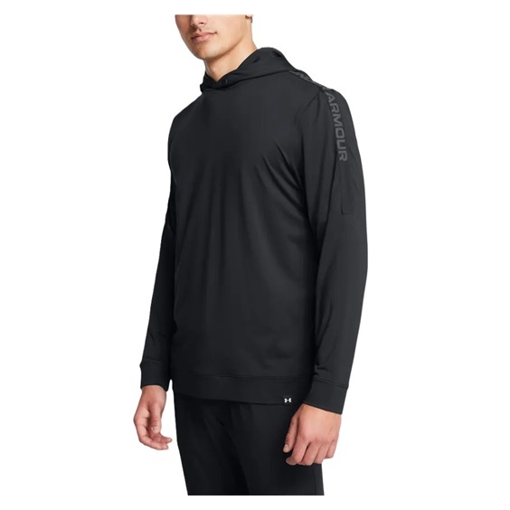 Under Armour Playoff Hoodie pánská mikina, černá