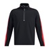 Under Armour Storm Windstrike 1/2 Zip pánská bunda, černo/červená