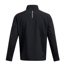 Under Armour Storm Windstrike 1/2 Zip pánská bunda, černo/červená