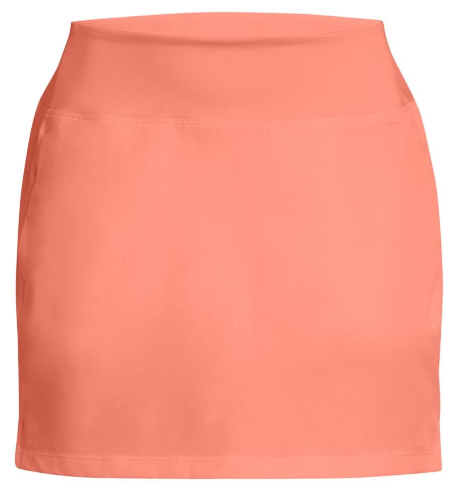 Under Armour Empower golfová sukně, flare orange/halo gray