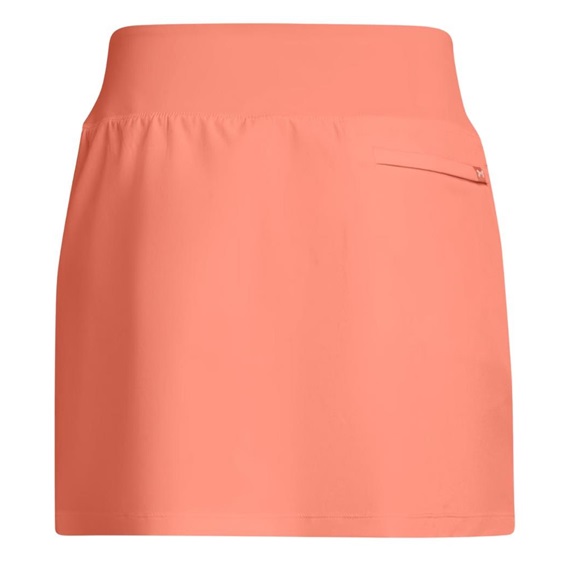 Under Armour Empower golfová sukně, flare orange/halo gray