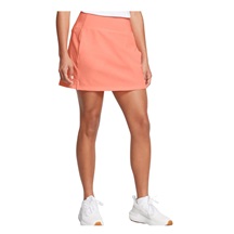 Under Armour Empower golfová sukně, flare orange/halo gray