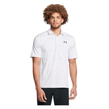 Under Armour T2G Printed pánské polo, bílé