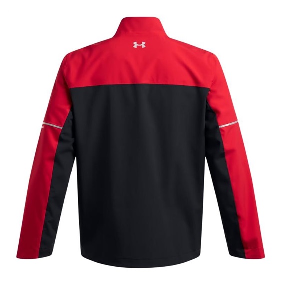 Under Armour Drive Rain pánská bunda do deště, červeno/černá