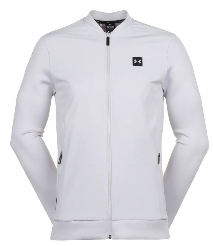 Under Armour Drive Pro Storm pánská hybridní bunda, šedá