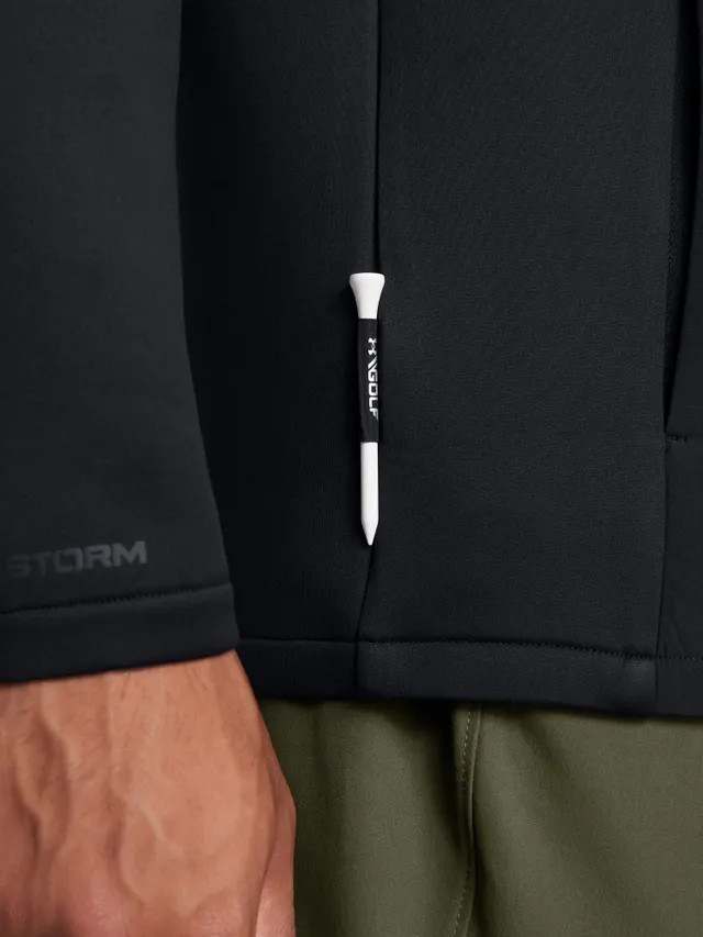 Under Armour Drive Pro Storm Hybrid pánská mikina, černá