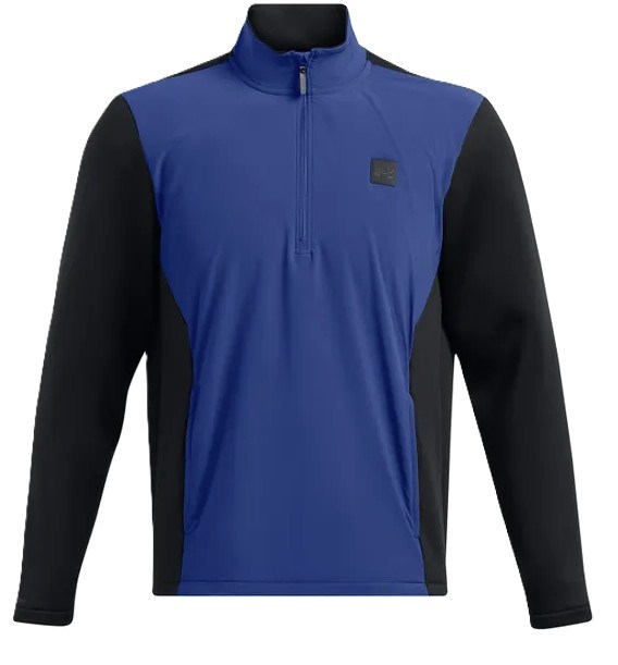 Under Armour Drive Pro Storm Hybrid pánská mikina, modro/černá