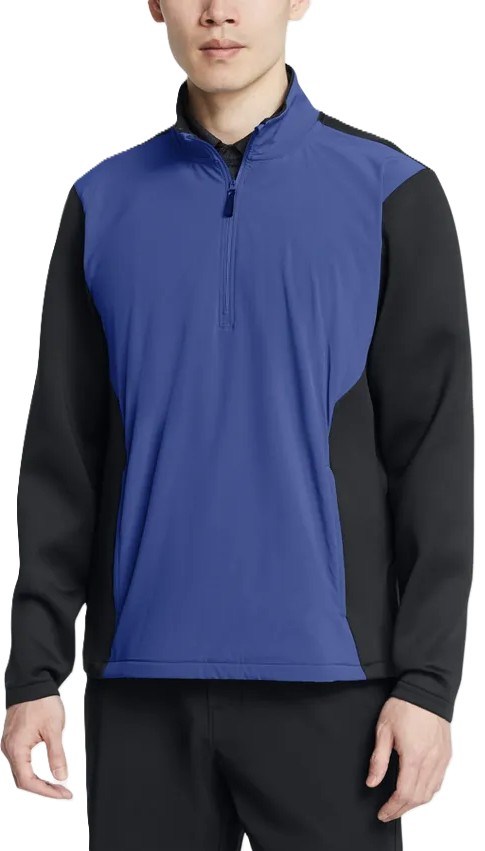 Under Armour Drive Pro Storm Hybrid pánská mikina, modro/černá