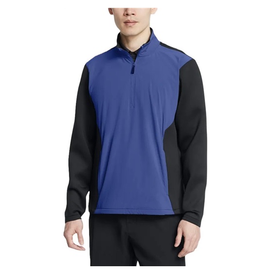 Under Armour Drive Pro Storm Hybrid pánská mikina, modro/černá