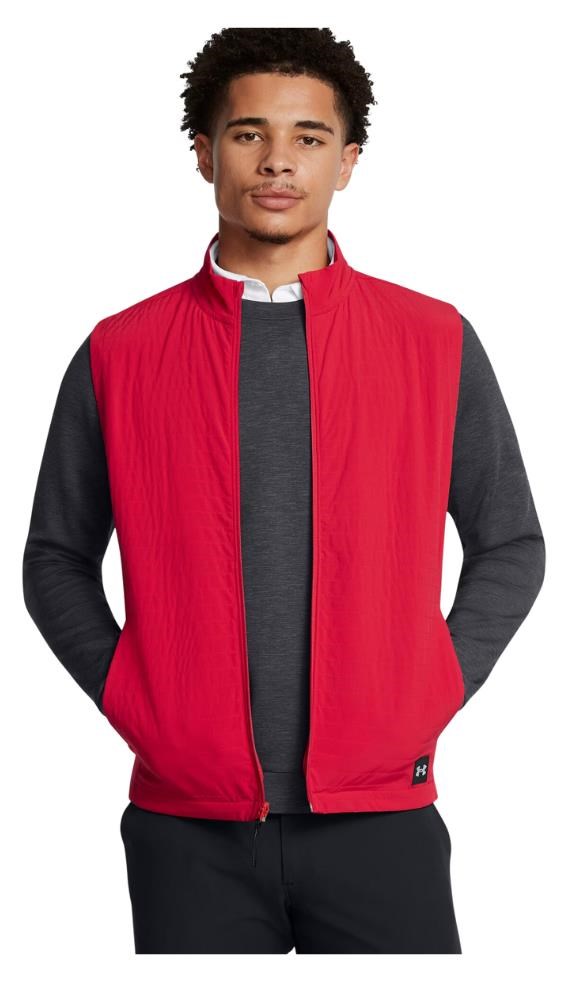 Under Armour Drive Pro Storm Lightweight Insulated pánská vesta, červená