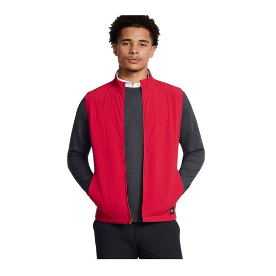 Under Armour Drive Pro Storm Lightweight Insulated pánská vesta, červená