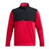Under Armour Drive Storm SweaterFleece pánská mikina, červeno/černá