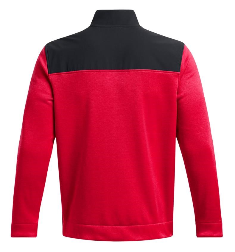 Under Armour Drive Storm SweaterFleece pánská mikina, červeno/černá