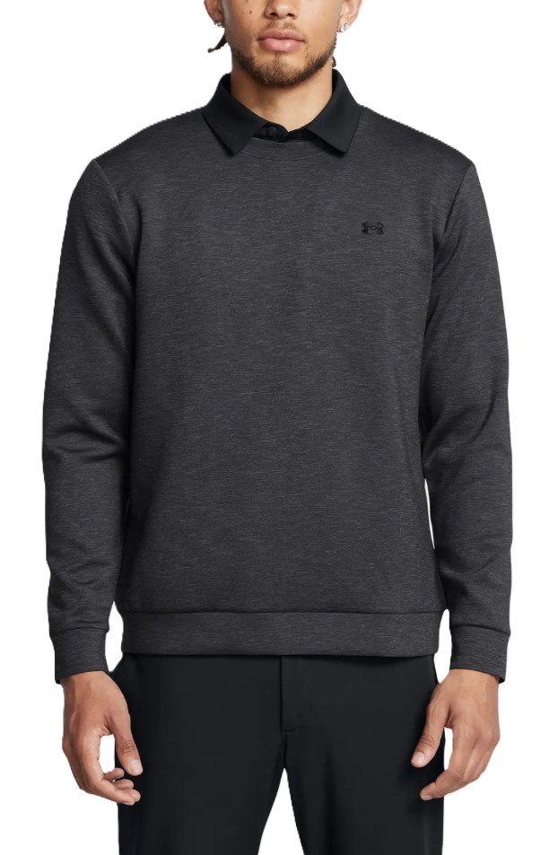 Under Armour Drive Midlayer Crew pánská mikina, černá