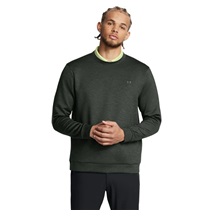 Under Armour Drive Midlayer Crew pánská mikina, lesní zelená