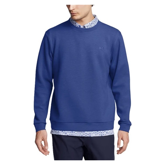 Under Armour Drive Midlayer Crew pánská mikina, modrá