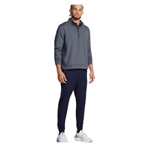 Under Armour Drive Midlayer pánský svetr, downpour gray/gravel/black