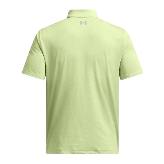 Under Armour Playoff 3.0 Check Jaquard pánské polo, zelené