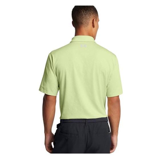 Under Armour Playoff 3.0 Check Jaquard pánské polo, zelené