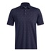 Under Armour Playoff 3.0 Check Jaquard pánské polo, midnight navy