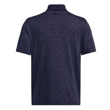 Under Armour Playoff 3.0 Check Jaquard pánské polo, midnight navy
