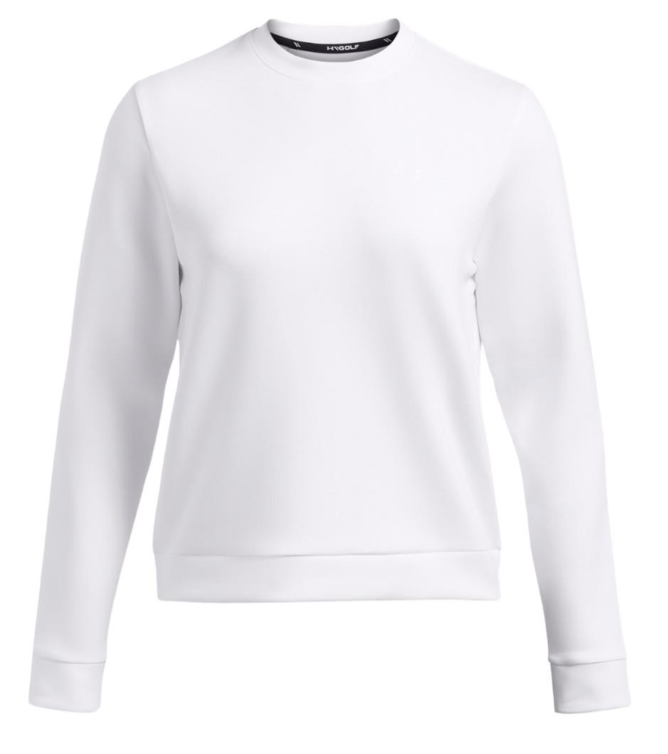 Under Armour Drive Midlayer Crew dámská mikina, bílá