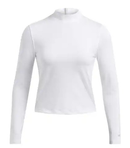 Under Armour Drive LS Mock dámský top, bílý