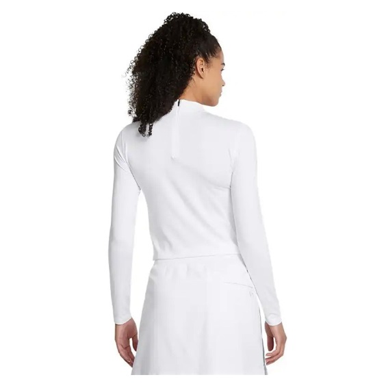 Under Armour Drive LS Mock dámský top, bílý