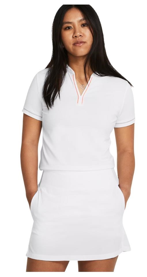 Under Armour Playoff 3.0 Novelty dámské polo, bílé