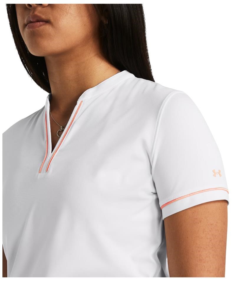 Under Armour Playoff 3.0 Novelty dámské polo, bílé