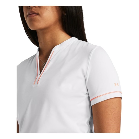 Under Armour Playoff 3.0 Novelty dámské polo, bílé