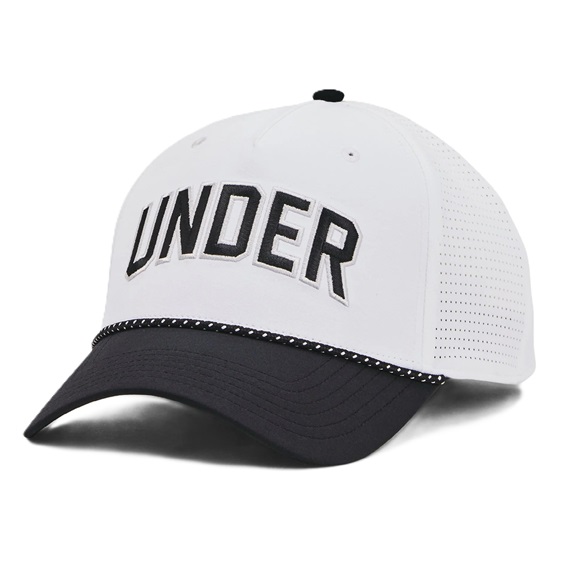 Under Armour Driver Snapback mens cap, white