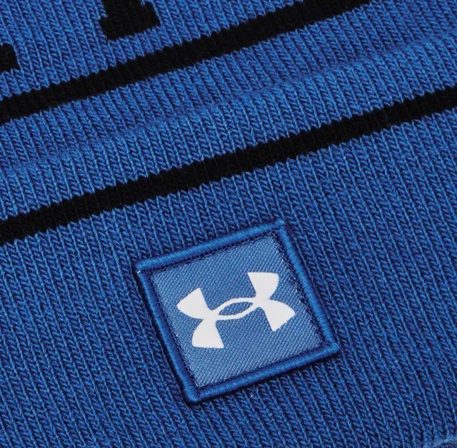 Under Armour Halftime Pom Beanie zimní čepice, modrá