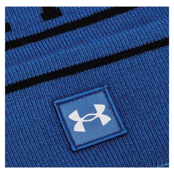 Under Armour Halftime Pom Beanie zimní čepice, modrá