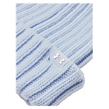 Under Armour Halftime Pom Beanie dámská zimní čepice, modrá