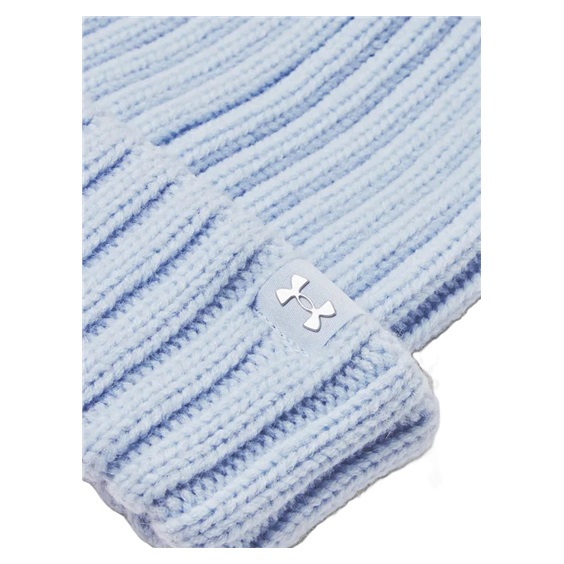 Under Armour Halftime Pom Beanie dámská zimní čepice, modrá
